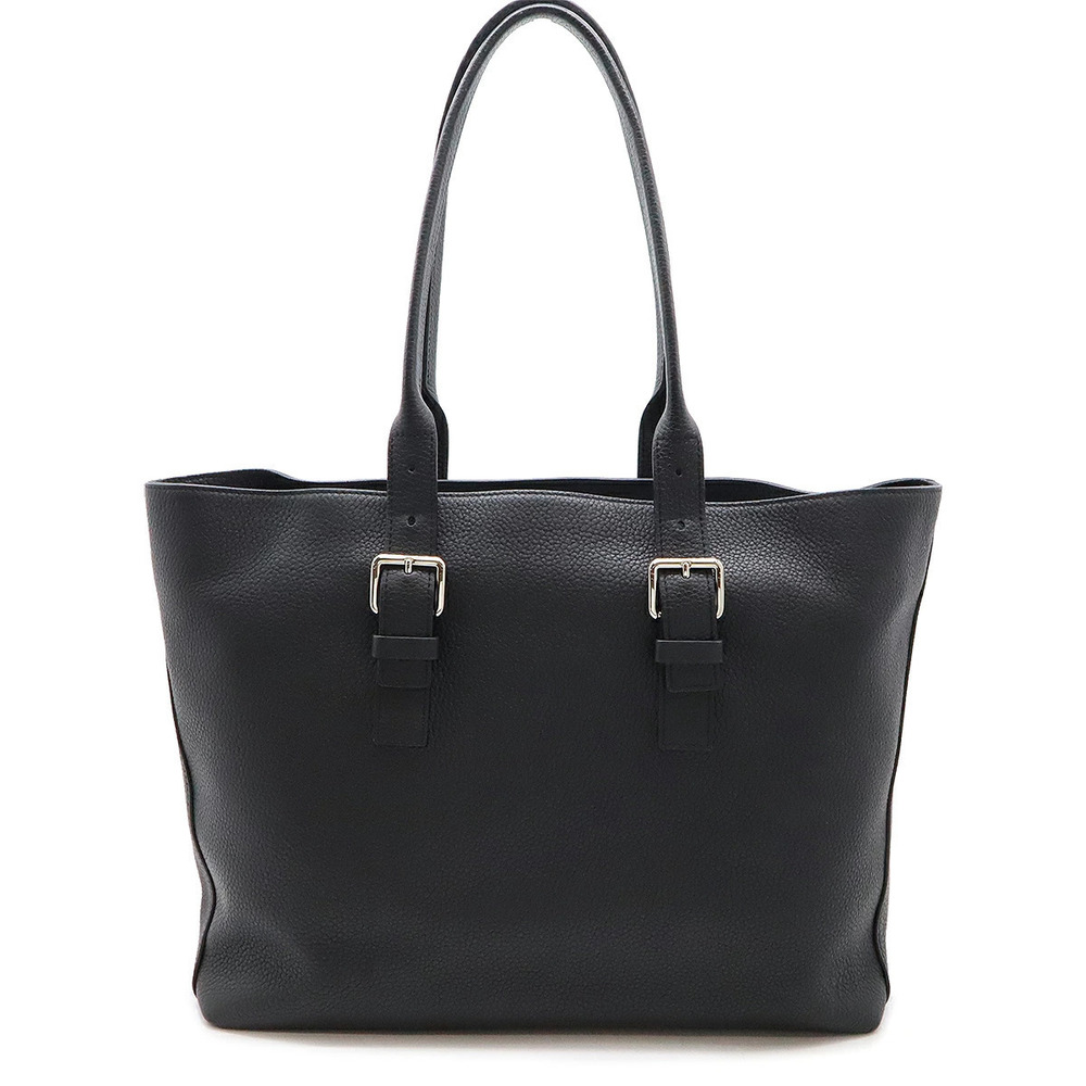 LOUIS VUITTON Cabas Voyage Tote Bag Shoulder Taurillon Leather Noir Black